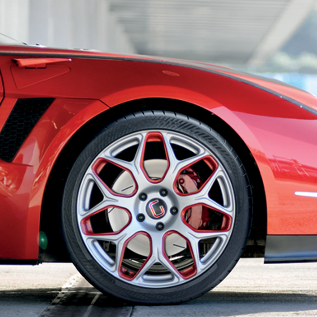 Superieur remgedrag op droog wegdek